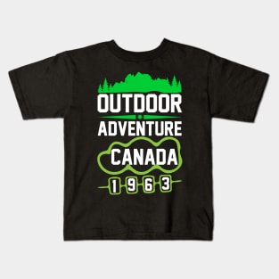 Outdoor Adventure Canada 1963 T Shirt For Women Men Kids T-Shirt